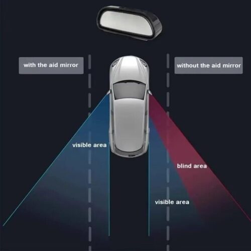 Best Blind Spot Mirror for Cars, SUV, Trucks - 2PCS (Best-Blind-Spot-Mirrors-V2) - Image 6