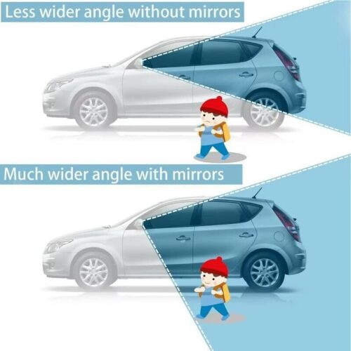 Best Blind Spot Mirror for Cars, SUV, Trucks - 2PCS (Best-Blind-Spot-Mirrors-V2) - Image 2